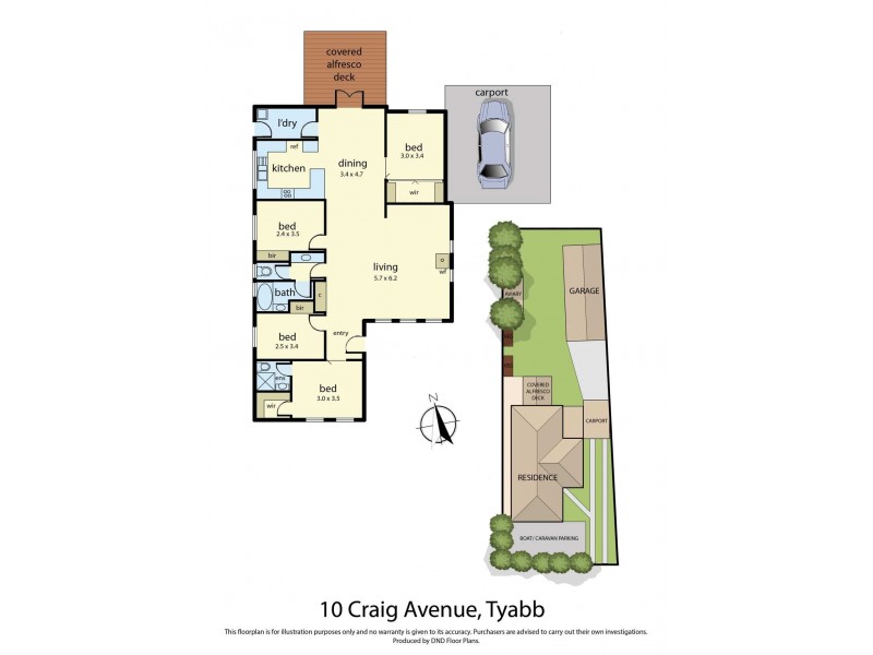 10 Craig Avenue, Tyabb VIC 3913 Floorplan