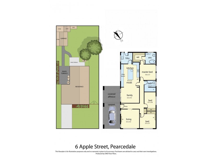 6 Apple Street, Pearcedale VIC 3912 Floorplan