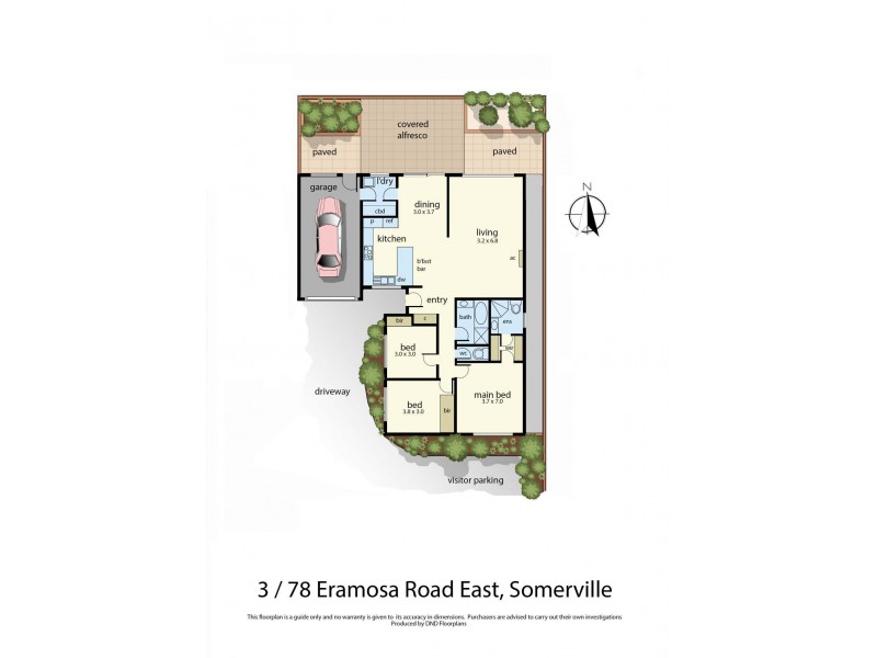 3/78 Eramosa Road East, Somerville VIC 3912 Floorplan