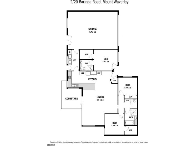 2/20 Baringa Street, Mount Waverley VIC 3149