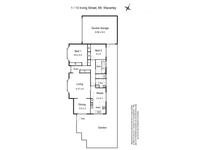 1/13 Irving Street, Mount Waverley VIC 3149