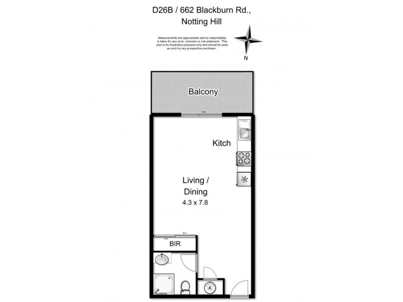 D26B/622 Blackburn Road, Notting Hill VIC 3168