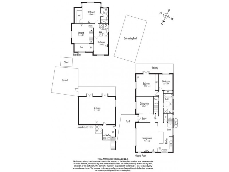 6 Kathleen Avenue, Mount Waverley VIC 3149 Floorplan