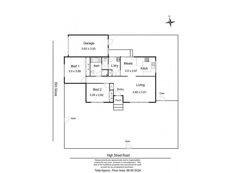 1/605 High Street Road, Mount Waverley VIC 3149 Floorplan