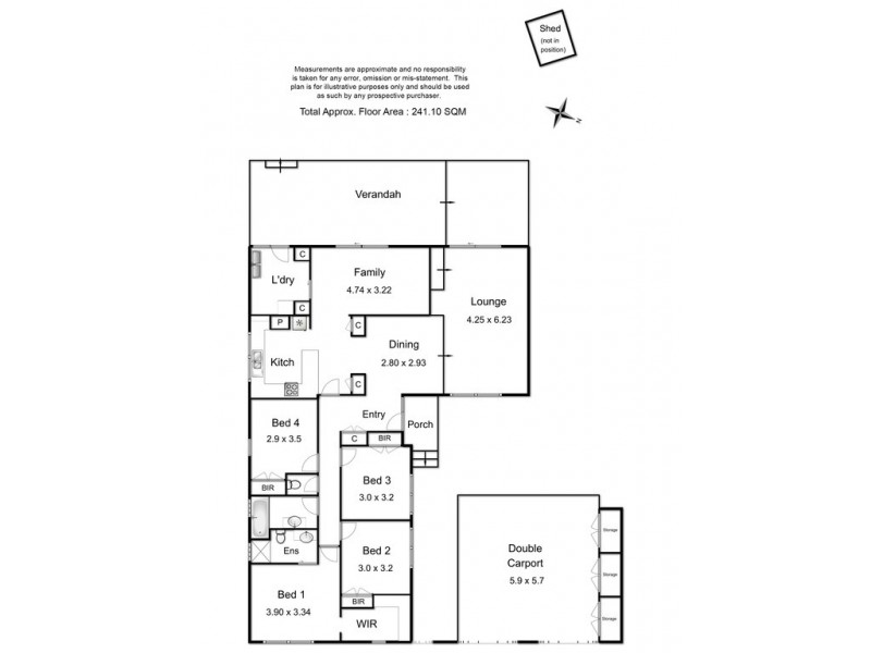 155 Lawrence Road, Mount Waverley VIC 3149 Floorplan