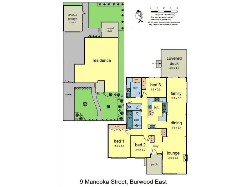 9 Manooka Street, Burwood East VIC 3151 Floorplan