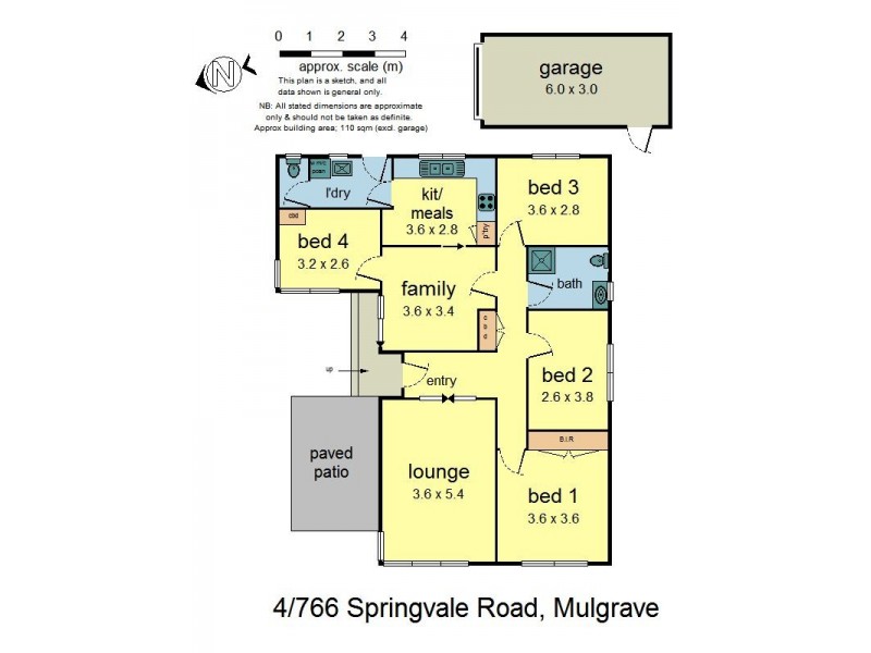 4/766 Springvale Road, Mulgrave VIC 3170 Floorplan