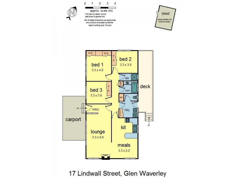17 Lindwall Street, Glen Waverley VIC 3150 Floorplan