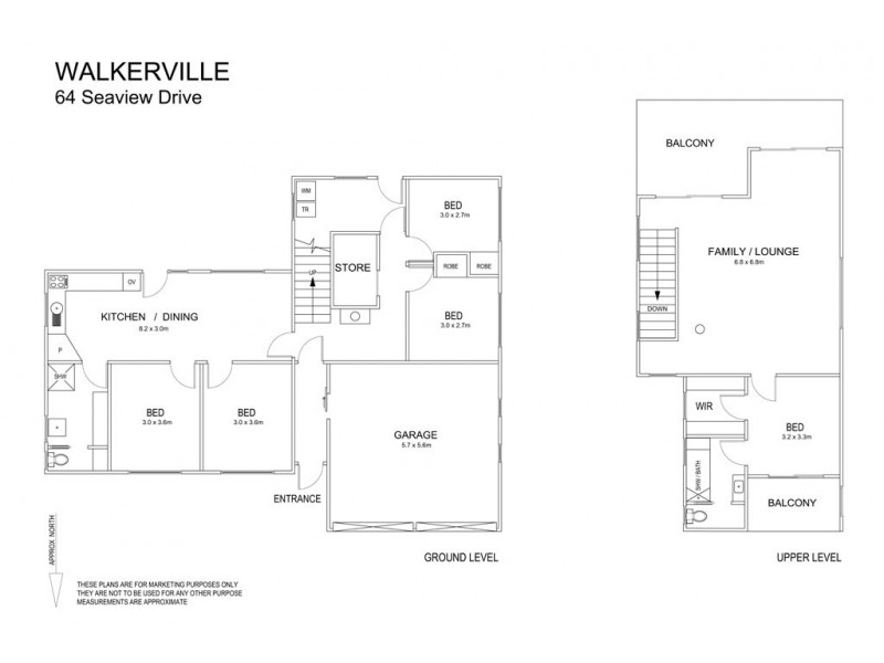 64 Seaview Drive, Walkerville VIC 3956 Floorplan