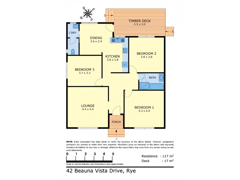 42 Beauna Vista Drive, Rye VIC 3941 Floorplan
