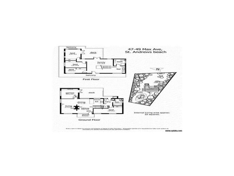 47 – 49 Max Avenue, St Andrews Beach VIC 3941 Floorplan