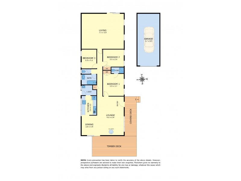 27 Sinclair Street, Blairgowrie VIC 3942 Floorplan