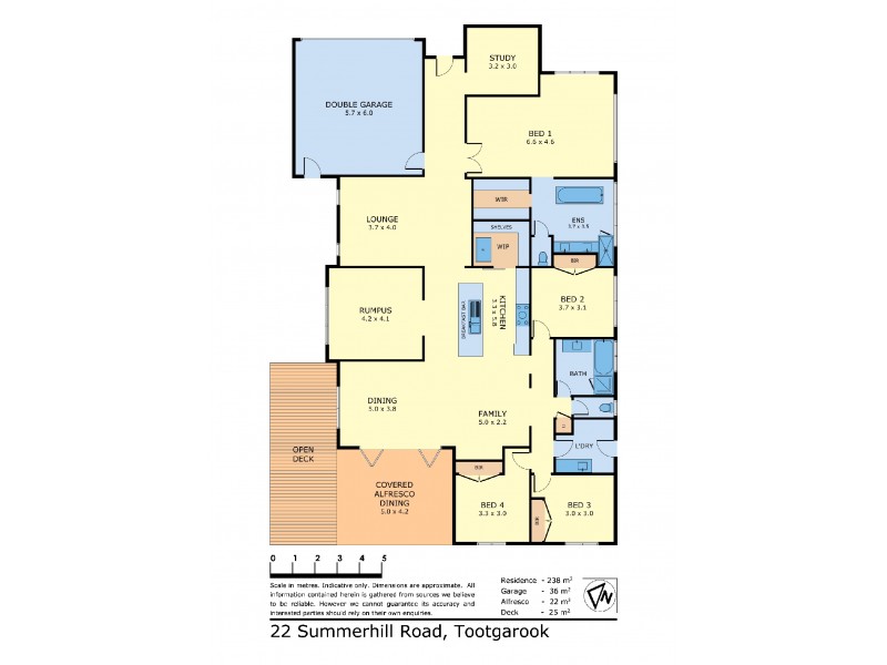 22 Summerhill Road, Tootgarook VIC 3941 Floorplan