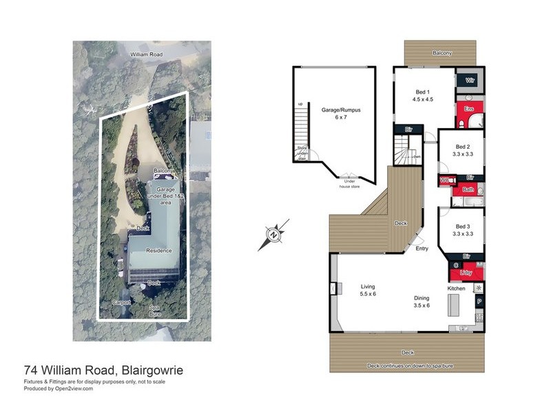 74 William Road, Blairgowrie VIC 3942 Floorplan