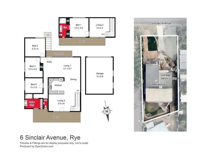 6 Sinclair Avenue, Rye VIC 3941 Floorplan