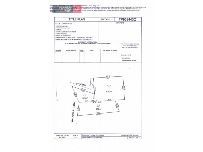 Lots 1 & 2 Main Road, Walhalla VIC 3825