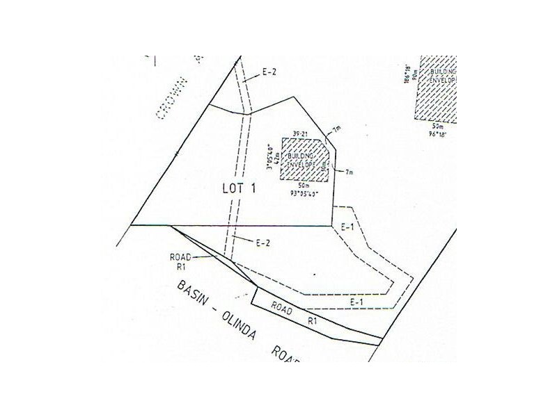 Lot 1/ The Basin-Olinda Road, The Basin VIC 3154