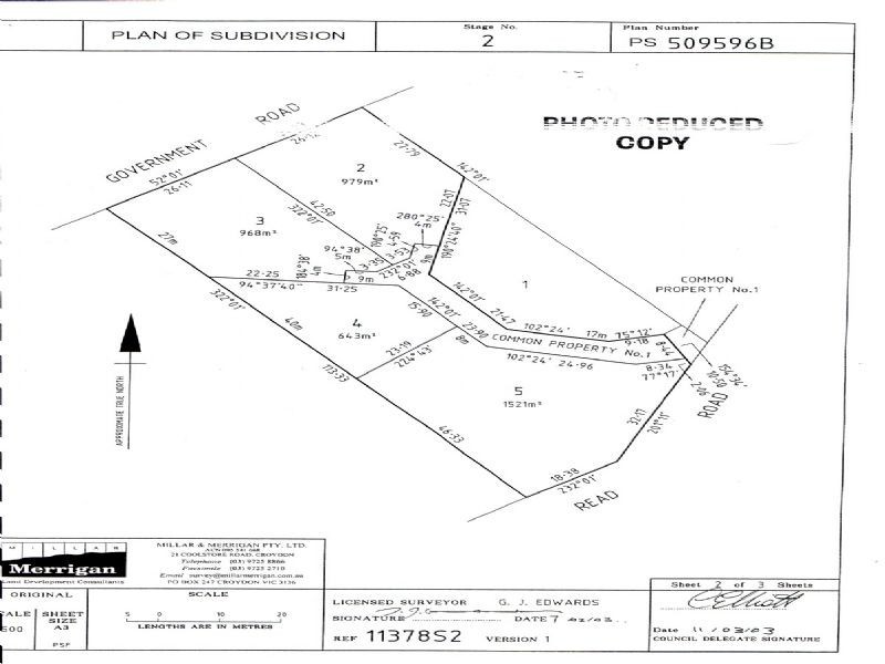 Lot 3 & 4, Read Road, Seville VIC 3139