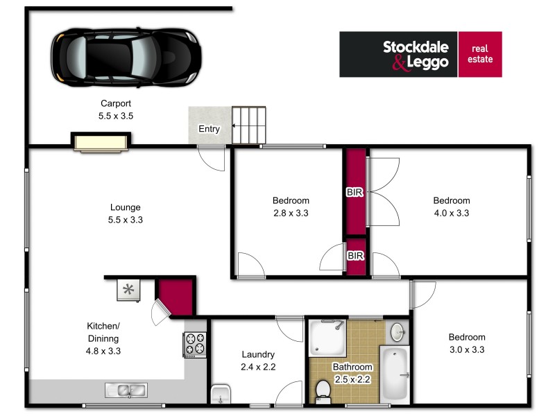 2 Walker Parade, Churchill VIC 3842 Floorplan