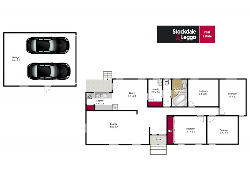 17 Blackwood Crescent, Churchill VIC 3842 Floorplan
