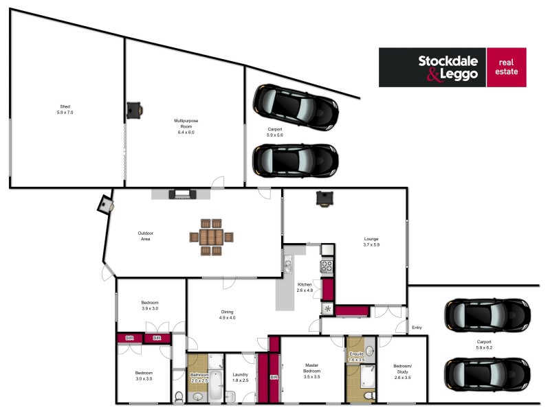 5 Yarak Court, Morwell VIC 3840 Floorplan