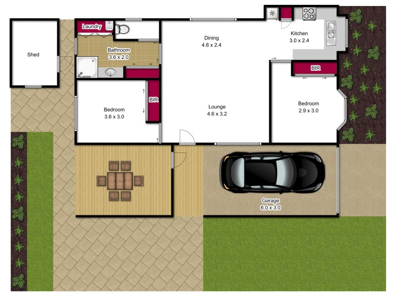 20 Greenacres/5353 Princes Highway, Traralgon VIC 3844 Floorplan