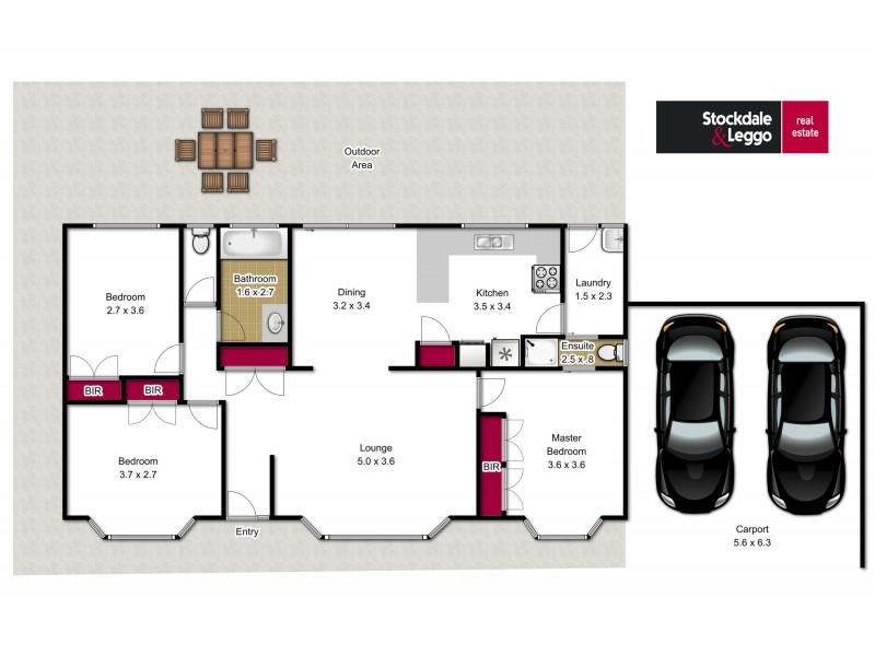 12 The Avenue, Traralgon VIC 3844 Floorplan