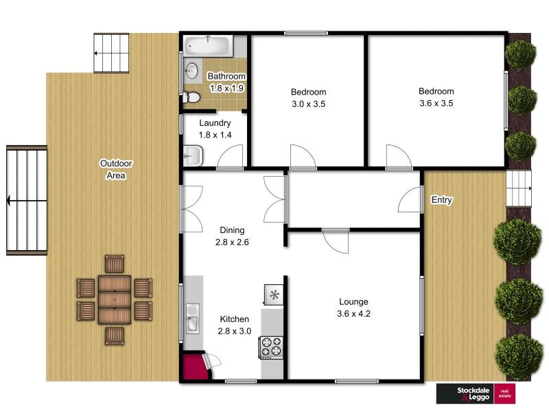 10 Tennyson Street, Traralgon VIC 3844 Floorplan