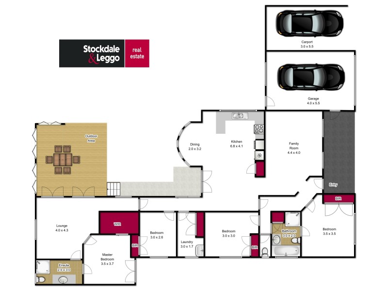 49 Wirilda Crescent, Traralgon VIC 3844 Floorplan