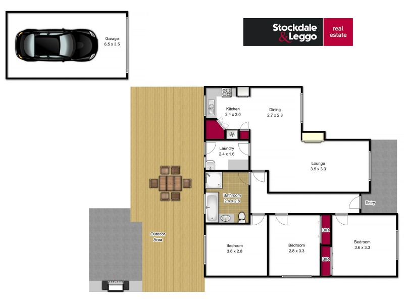 41 Kurt Street, Morwell VIC 3840 Floorplan