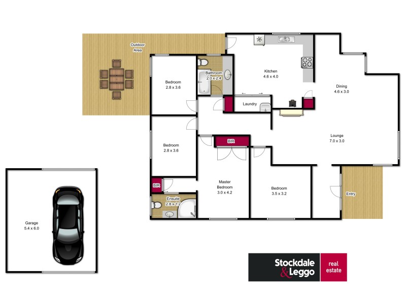 135 Kay Street, Traralgon VIC 3844 Floorplan