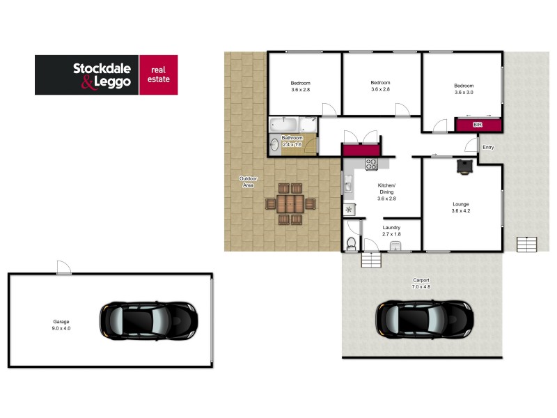 53 Vincent Road, Morwell VIC 3840 Floorplan