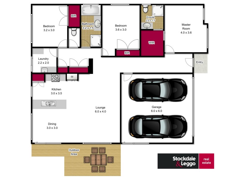 55a Bradman Boulevard, Traralgon VIC 3844 Floorplan