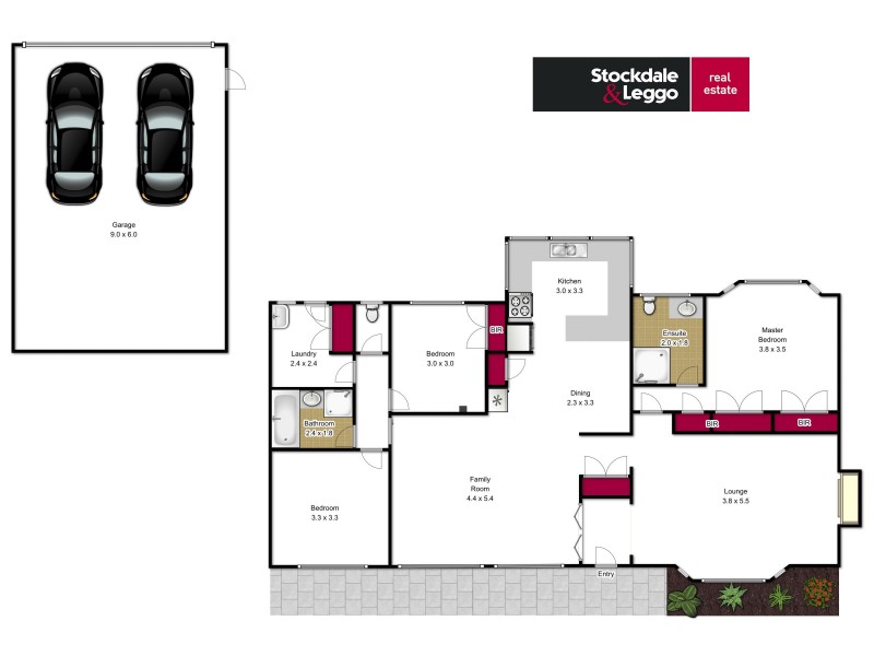 5 Toparoa Court, Traralgon VIC 3844 Floorplan
