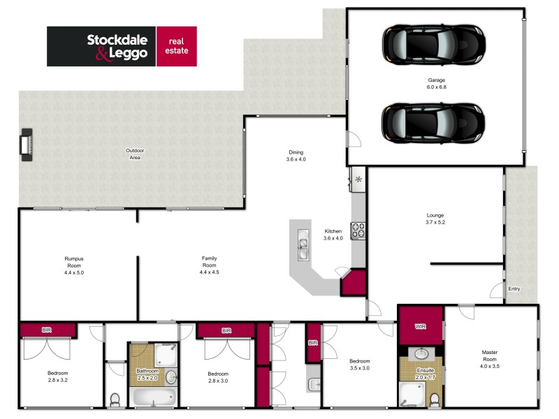 21 Ellavale Drive, Traralgon VIC 3844 Floorplan