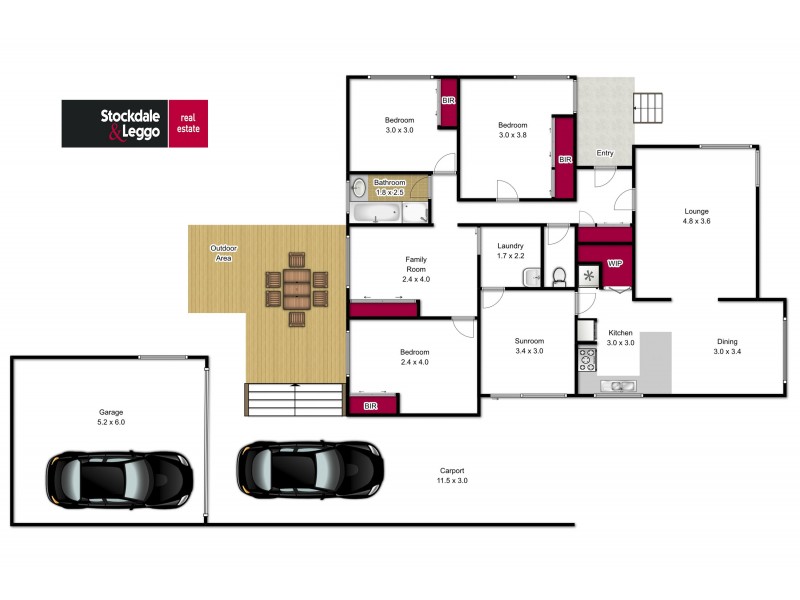 83 Bank Street, Traralgon VIC 3844 Floorplan