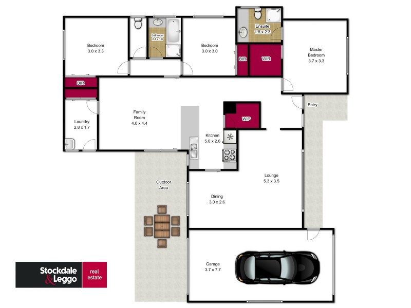 32 Tulloch Way, Traralgon VIC 3844 Floorplan