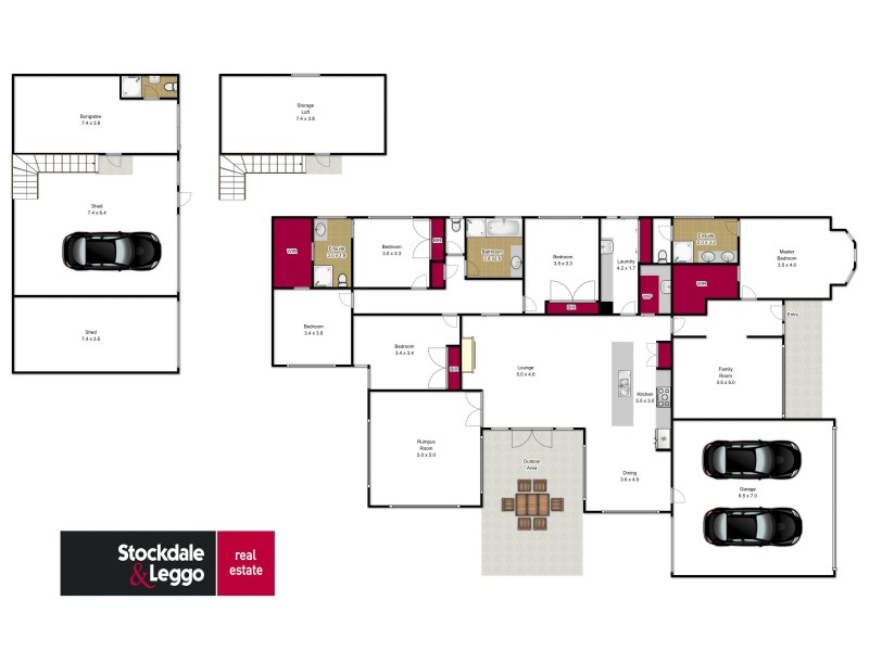 15 Huntingfield Close, Traralgon VIC 3844 Floorplan