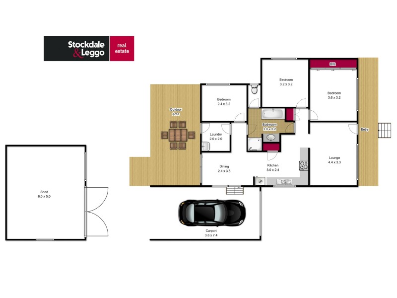 55 Stockdale Road, Traralgon VIC 3844 Floorplan
