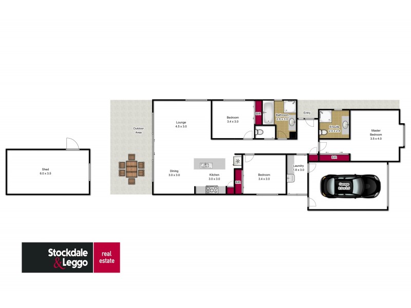 26 Roscommon Drive, Traralgon VIC 3844 Floorplan