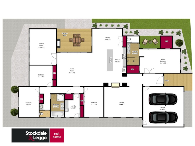 1 Independent Way, Traralgon VIC 3844 Floorplan