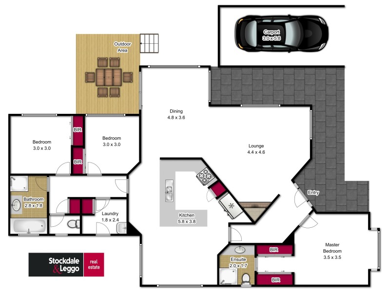 45a McNairn Road, Traralgon VIC 3844 Floorplan