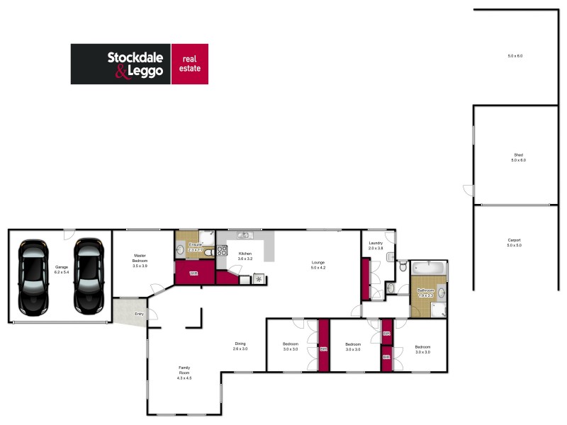 4 Hume Court, Traralgon VIC 3844 Floorplan