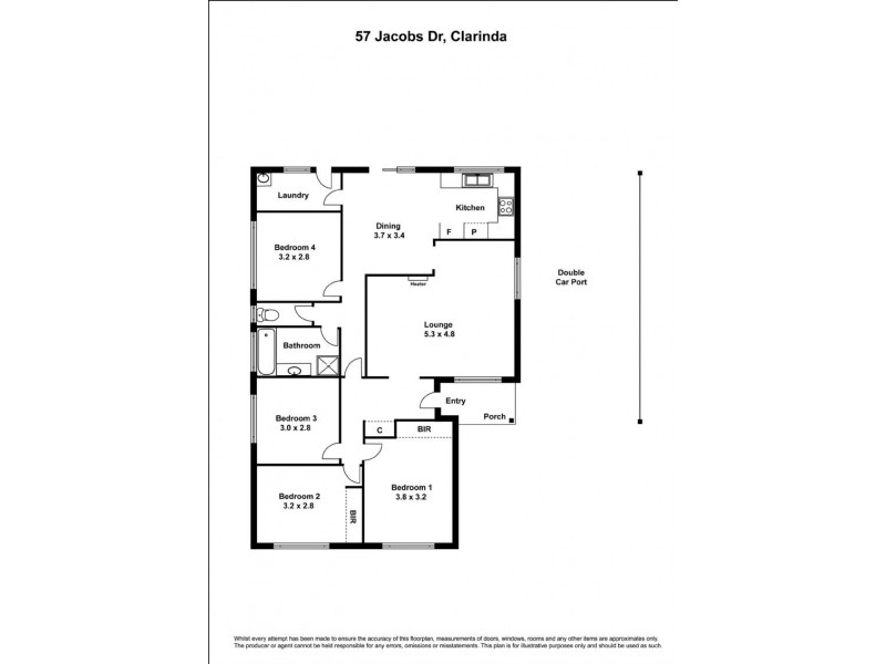 57 Jacobs Drive, Clarinda VIC 3169