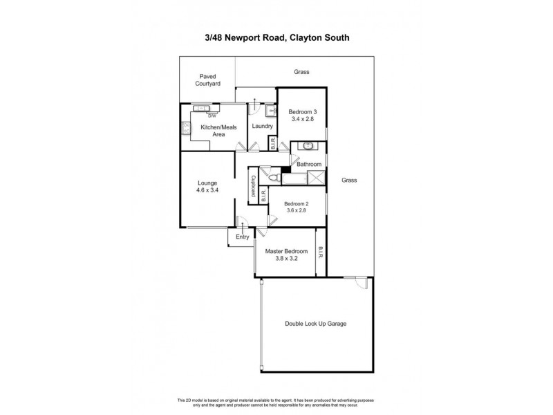 3/48 Newport Road, Clayton South VIC 3169