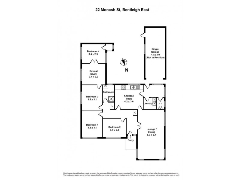 22 Monash Street, Bentleigh East VIC 3165