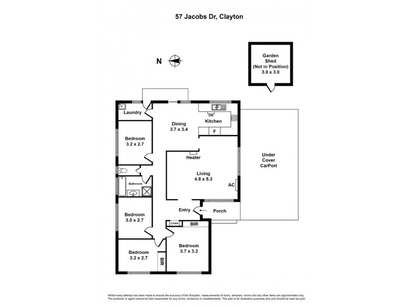 57 Jacobs Drive, Clarinda VIC 3169