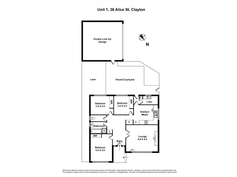 1/36 Alice Street, Clayton VIC 3168