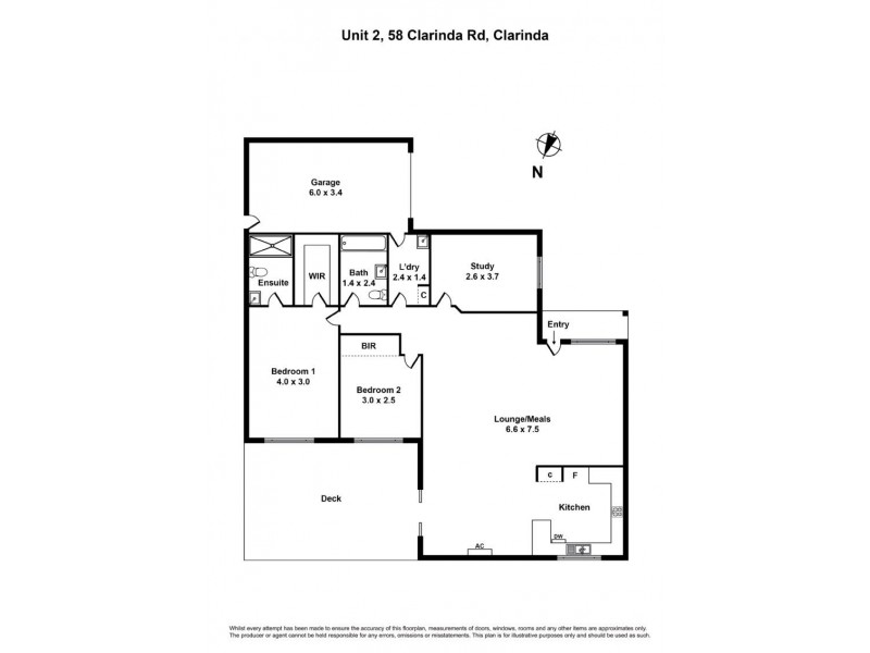 2/58 Clarinda Road, Clarinda VIC 3169