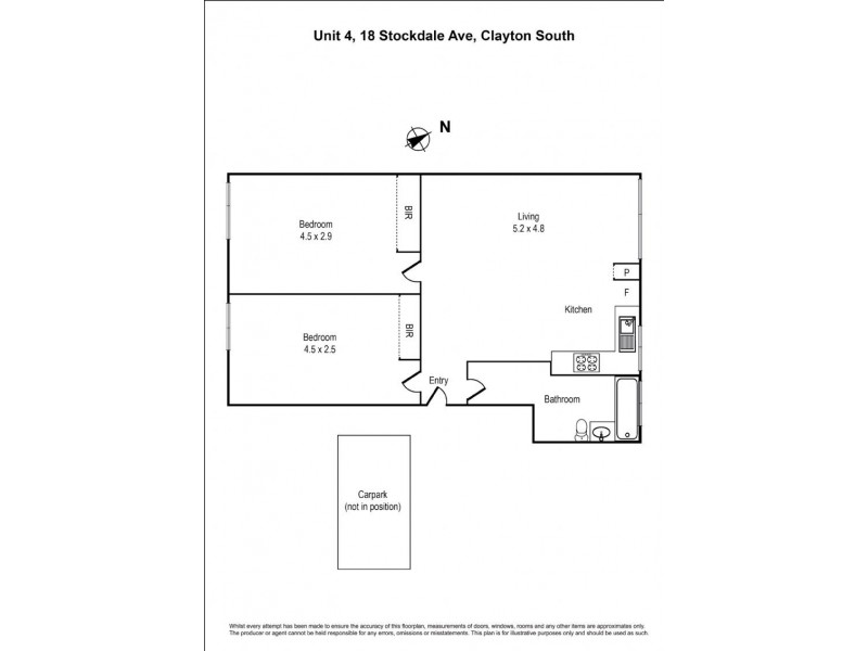 4/18 Stockdale Avenue, Clayton VIC 3168